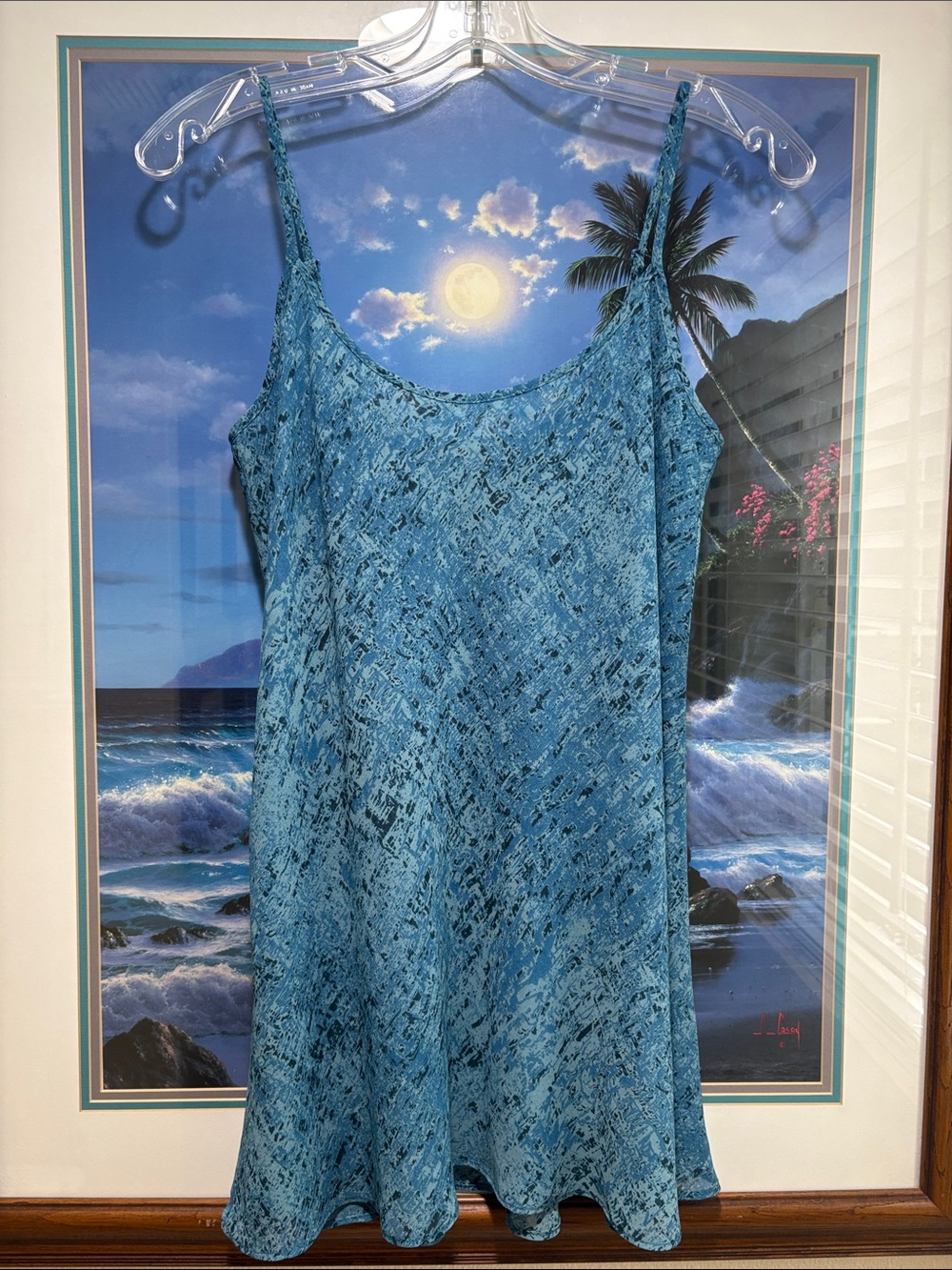 CAbi Blue & Black camisole Top!